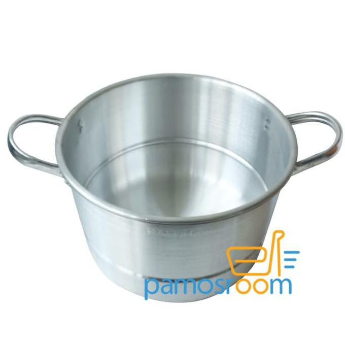 Jual U 26 Cm Dandang Serbaguna / Panci Steamer Alumunium Merk Halco 26Cm Berkualitas