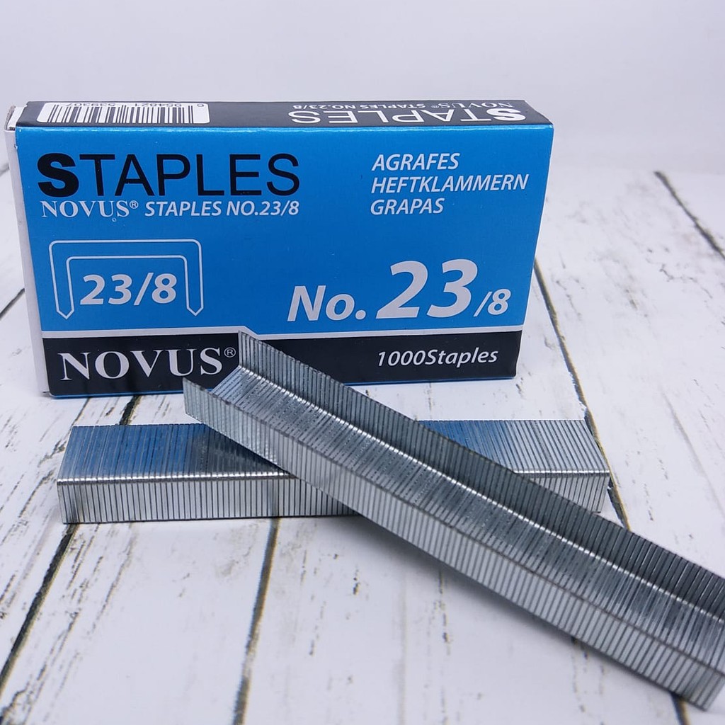 

Novus isi stapler 23/8 - Staples 8 mm