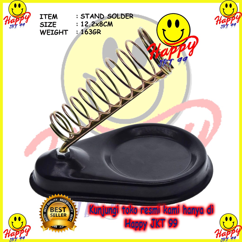 [ HAPPY JKT 99 ] STAND HOLDER SOLDER ALAT PEGANGAN SOLDER DUDUKAN SOLDER ORIGINAL