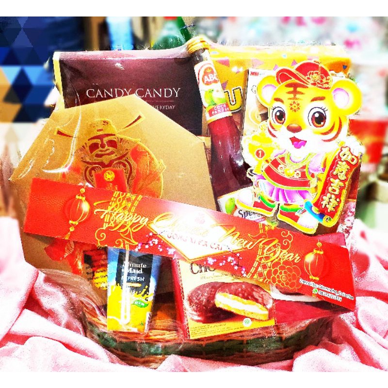 

set parcel Imlek Snack CNY manisan buah