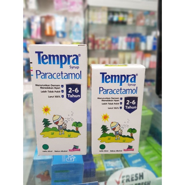 Tempra Sirup Anak / Obat Deman &amp; Flu Anak / Nyeri Sakit kepala Dan Sakit Gigi