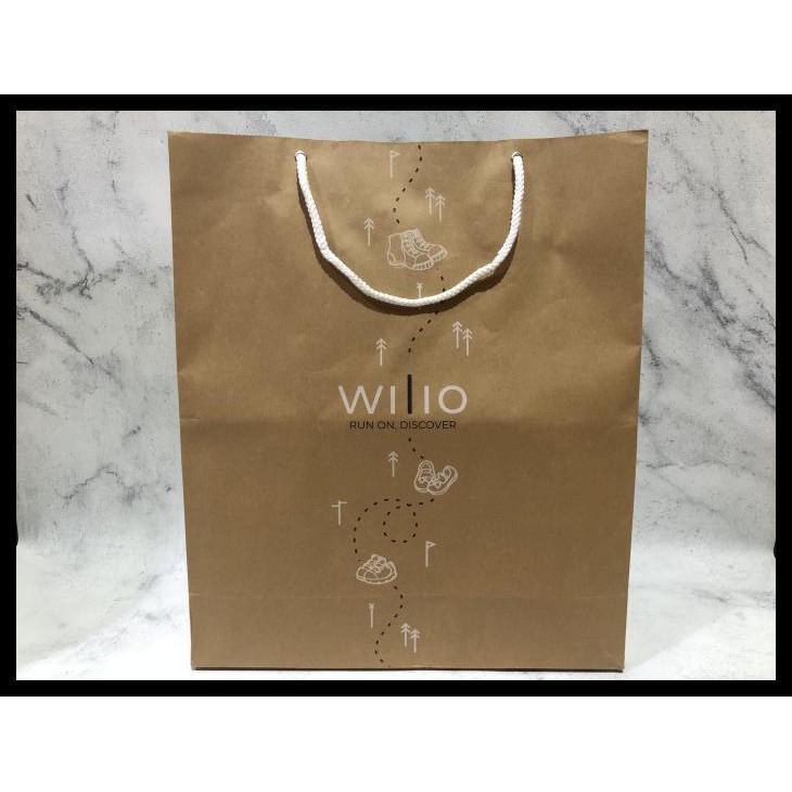 

Paper Bag Wilio Jumbo / Jual Paperbag Sepatu Jumbo / Wilio Kids