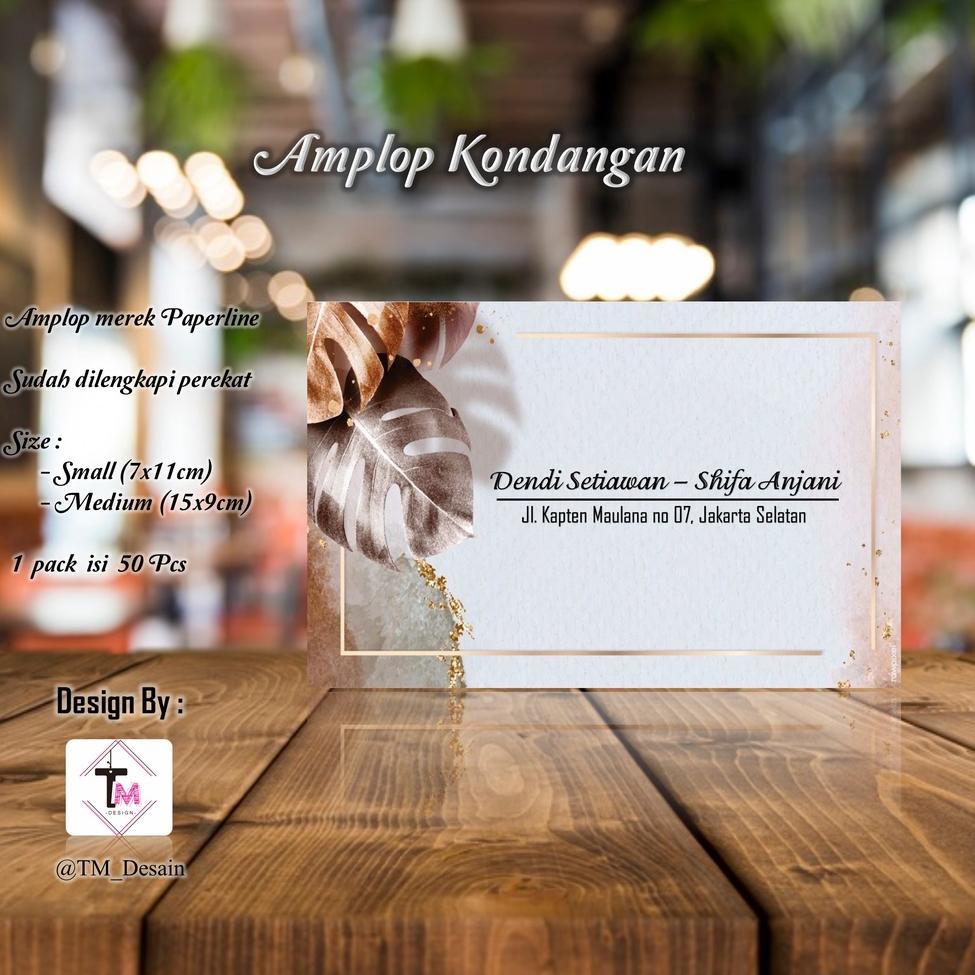 

Stok banyak || QnV Kode D36 - Amplop Kondangan / Amplop Nama / Amplop Desain - @TM_Desain isi 50pcs ||Top@murah