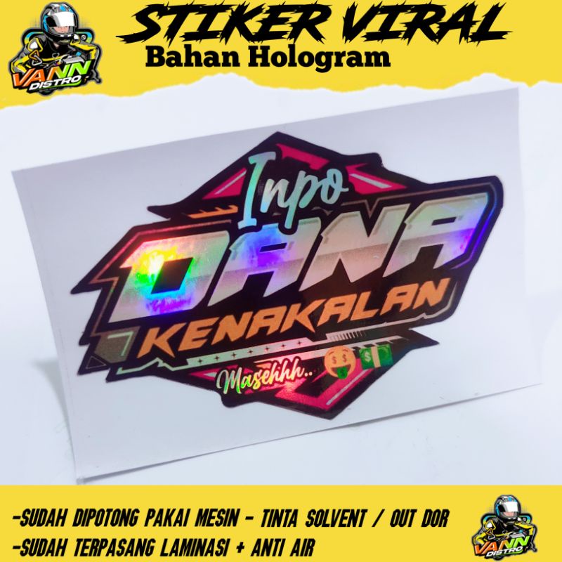 stiker inpo / stiker kata kata / stiker pack / stiker viral / stiker racing