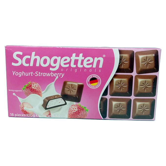 

\\\\\] SCHOGETTEN YOGHURT STRAWBERRY 100 G