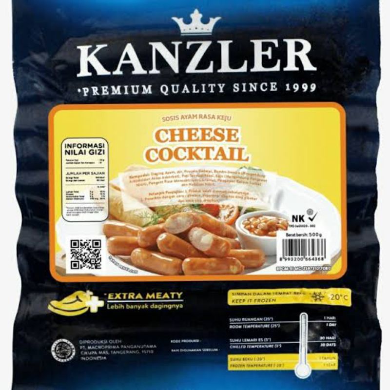 

Kanzler Cheese Cocktail 500gr