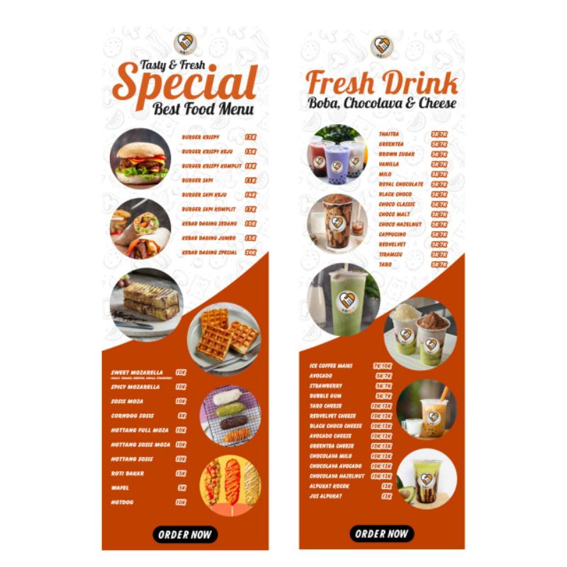 Jasa desain banner murah /Spanduk/Xbanner/Poster/Warung/Toko/Olshop