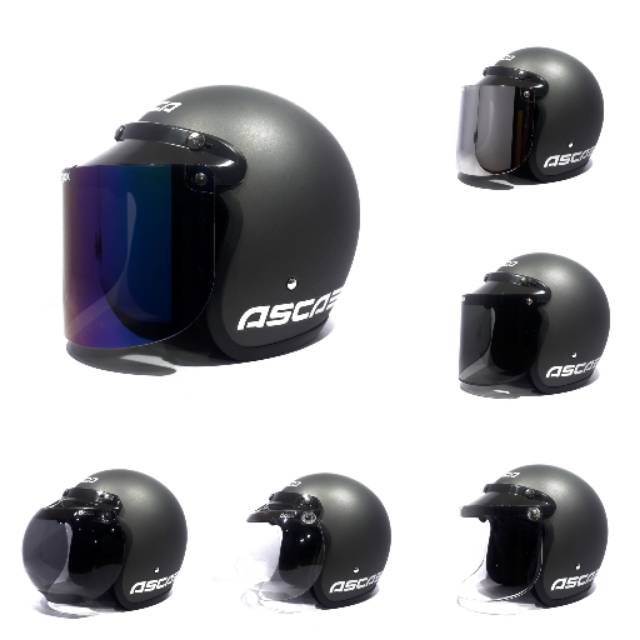 Helm Bogo ASCA RETRO Gunmet Doff