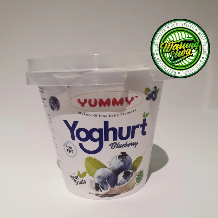 

yummy yoghurt fruit blueberry 100gr