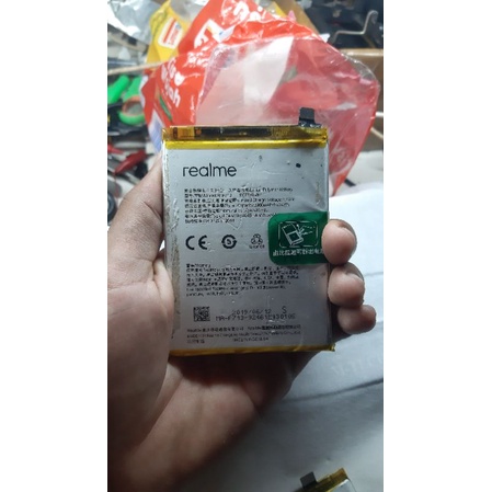batre blp713 baterai realme 3 pro original copotan