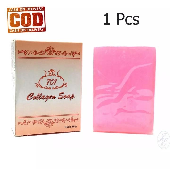 SABUN COLLAGEN ORIGINAL BPOM / Collagen Soap Plus Vit E Whitening Soap 701 / Sabun Wajah Collagen