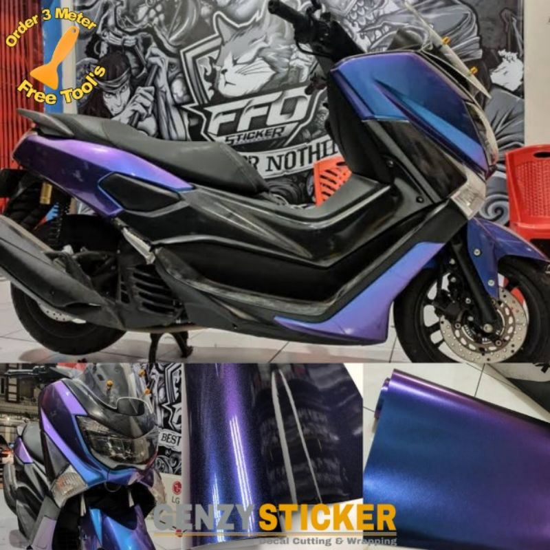 stiker skotlet chameleon sticker bunglon sticker scotlite motor