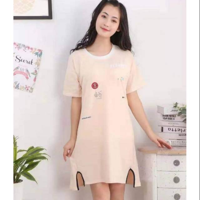 Baju tidur daster kaos import