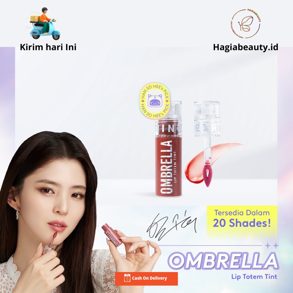 Bisa COD - SOMETHINC OMBRELLA Lip Totem Tint