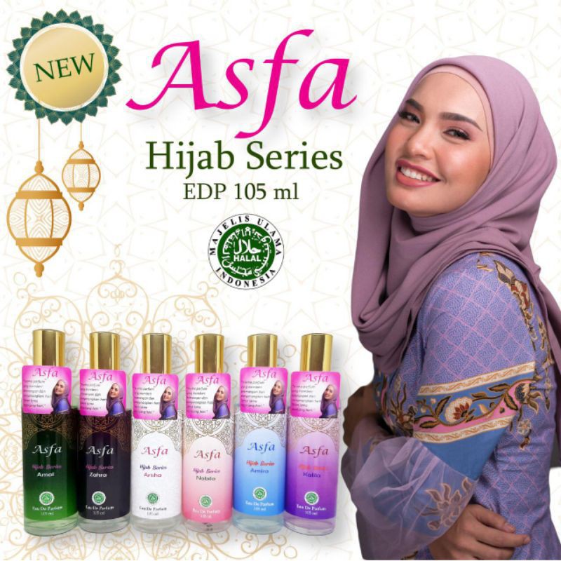 Asfa Eau De Parfum Hijab 105 ml