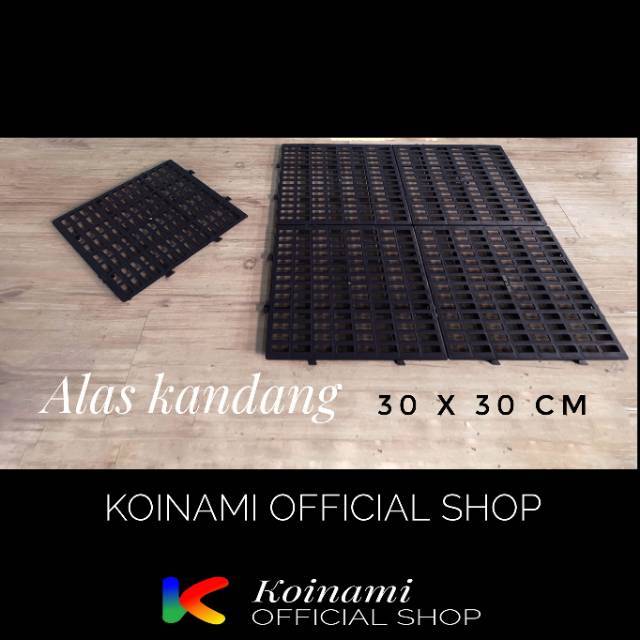 ALAS KANDANG 30 X 30 CM / TATAKAN KANDANG