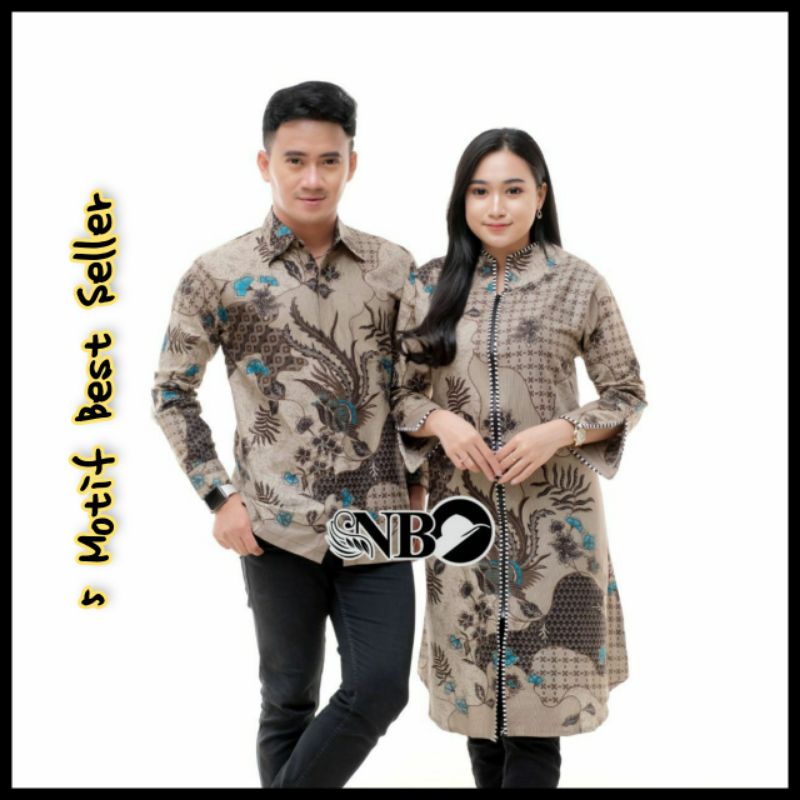 Maura Couple - Sania Ruffle Batik Couple Nahla Batik