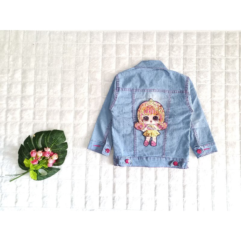 JAKET JEANS ANAK / JAKET LED ANAK