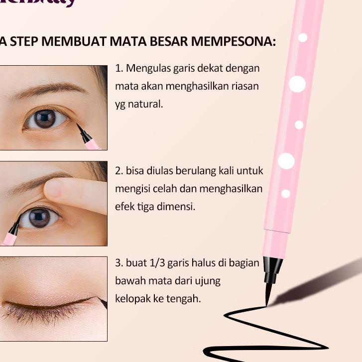 5.5 FLASH SALE/5.5 BRANDS FESTIVAL/〖✅Star〗/〖5.5 FLASH SALE〗/STAR Herbaay Eyeliner rambut lembut eyel