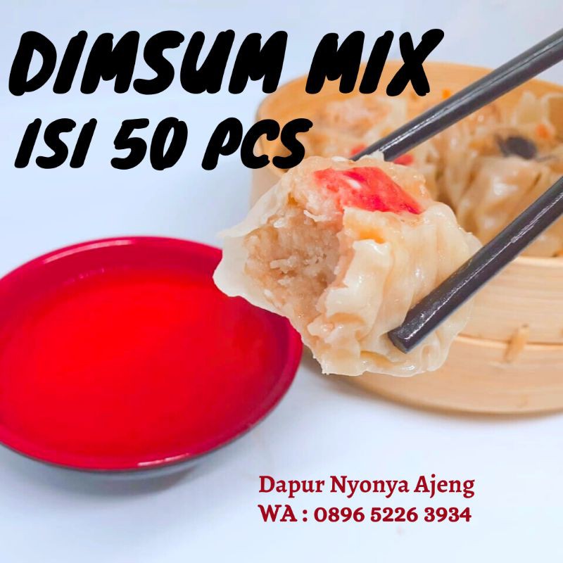 

DIMSUM ISI 50 PCS MURAH MERIAH / BEKASI /KRANGGAN