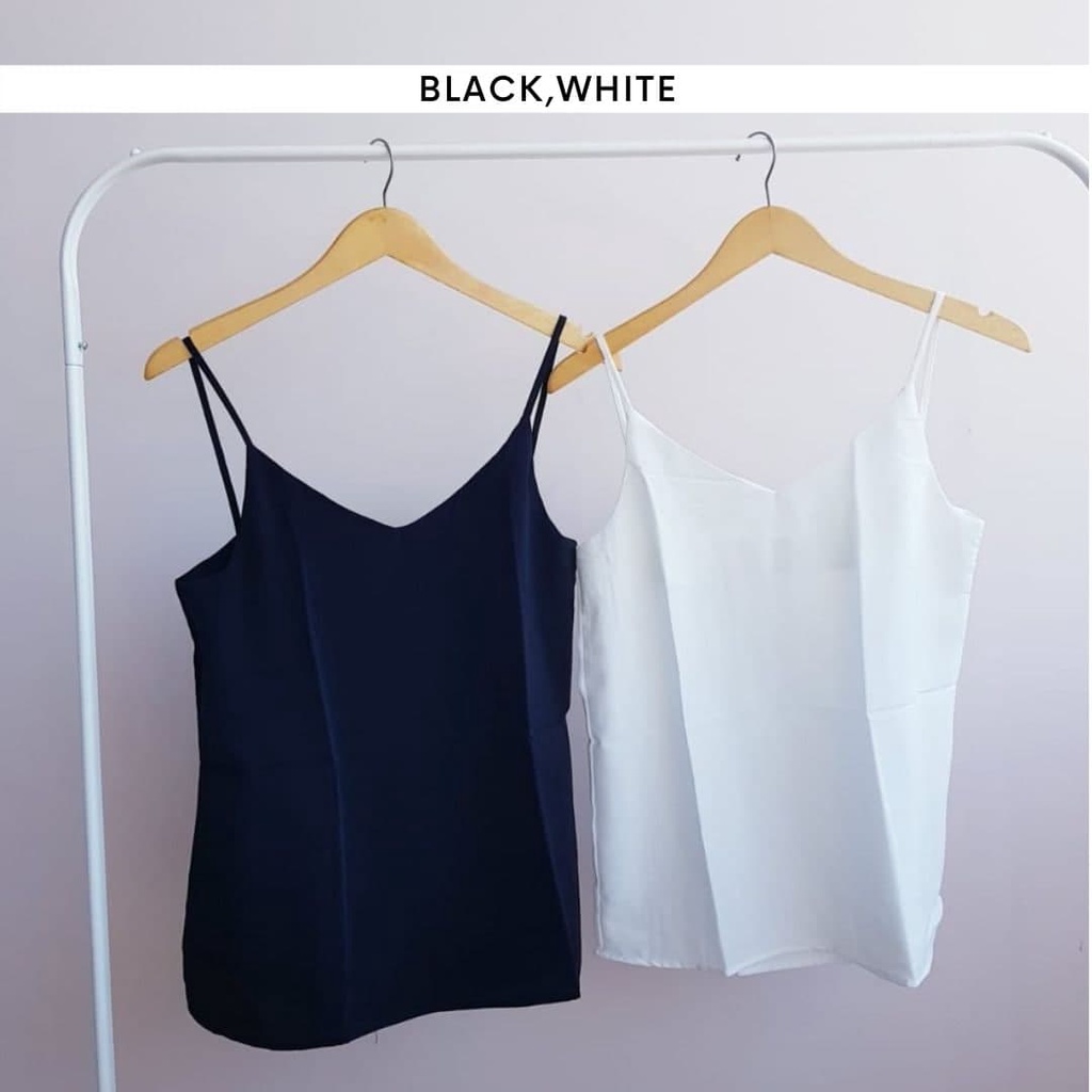 5472 tanktop silk basic camisole tanktop polos