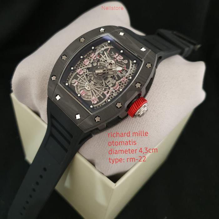 Jam tangan pria automatic rm22 clone 11