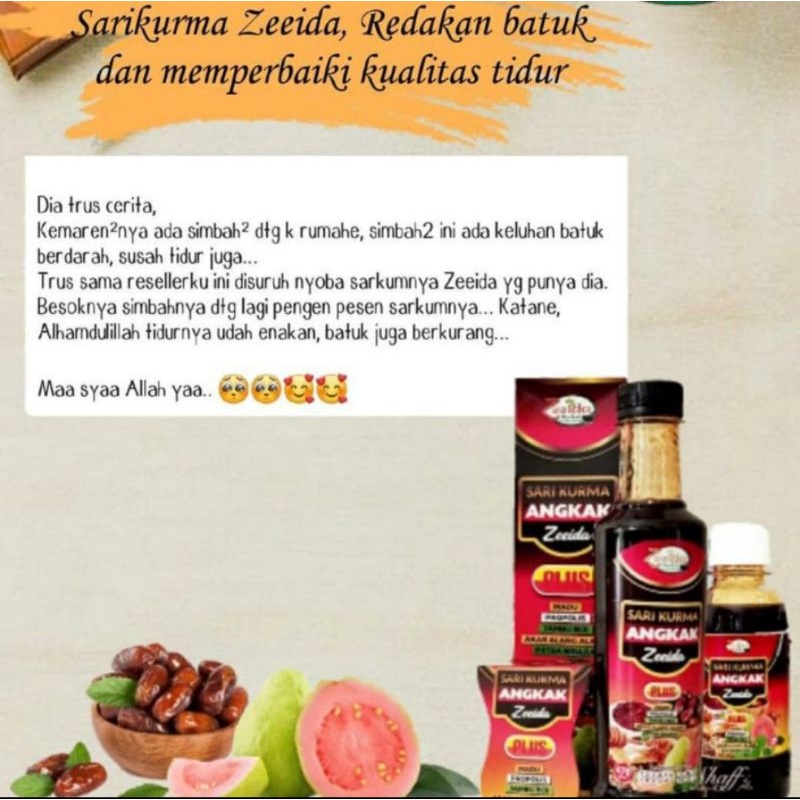 

Sari kurma Angkak Zeeida Herbal