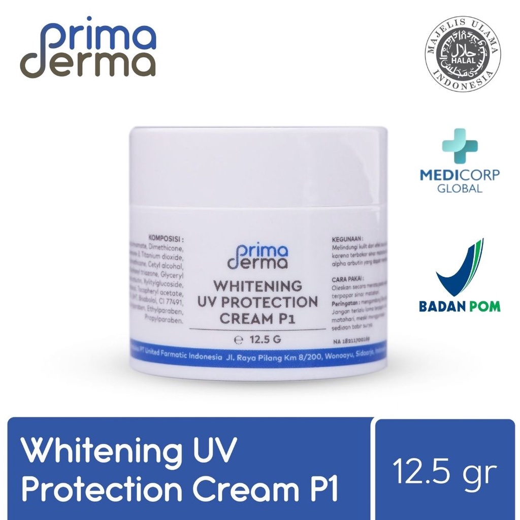 PRIMA DERMA WHITENING UV PROTECTION CREAM PINK - SPF / sunblock / sunscreen