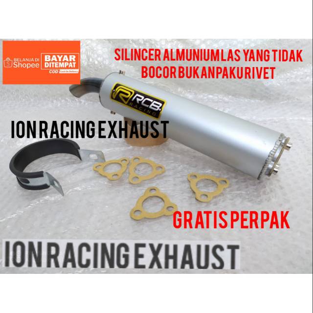 Silincer Only knalpot racing RCB Ninja R RR SS Fiz R Kalajengking Rx King Repsol .