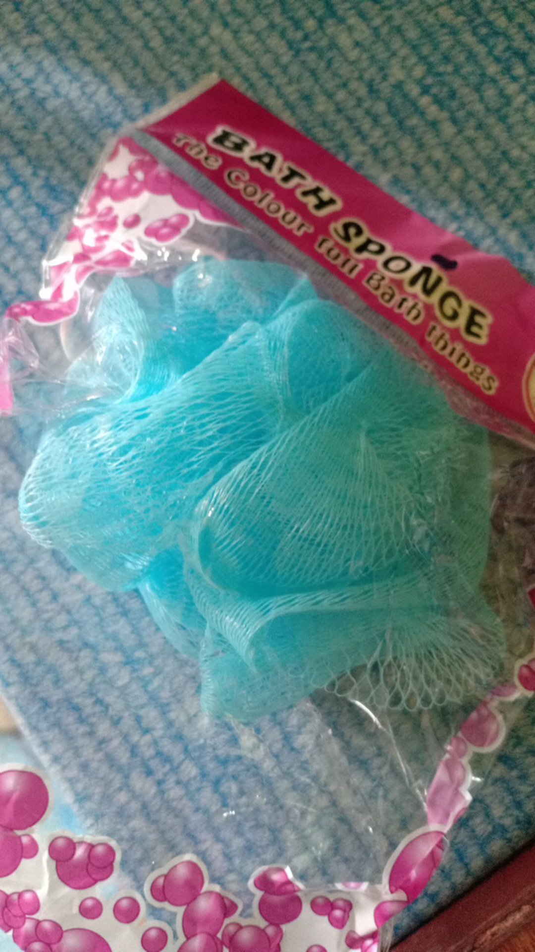 Nagada Spon Mandi / Bath Sponge / Spons Mandi Mekar 15 Gr/ Shower Puff - 1w