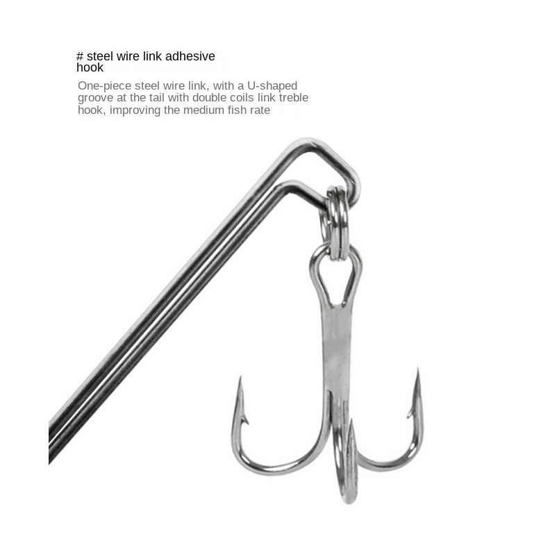 Kail Pancing Ganda 7g / 10g / 17g Dengan Daun Willow Sequin