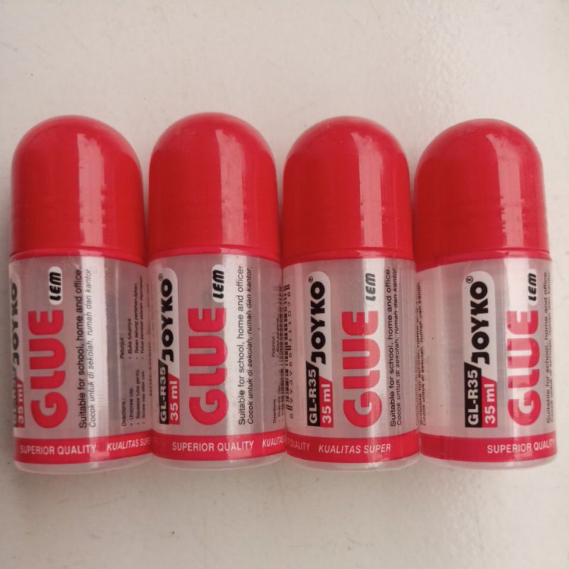 

Lem Cair Joyko Glue GL-R35 35ml Lem Kertas