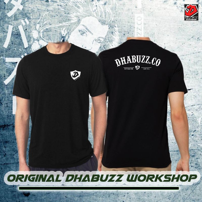 Dhabuzz art t-shirt DISTRO PRIA LENGAN PENDEK BLACK EDITION STREET STYLE TRENDY ORIGINAL TERBARU