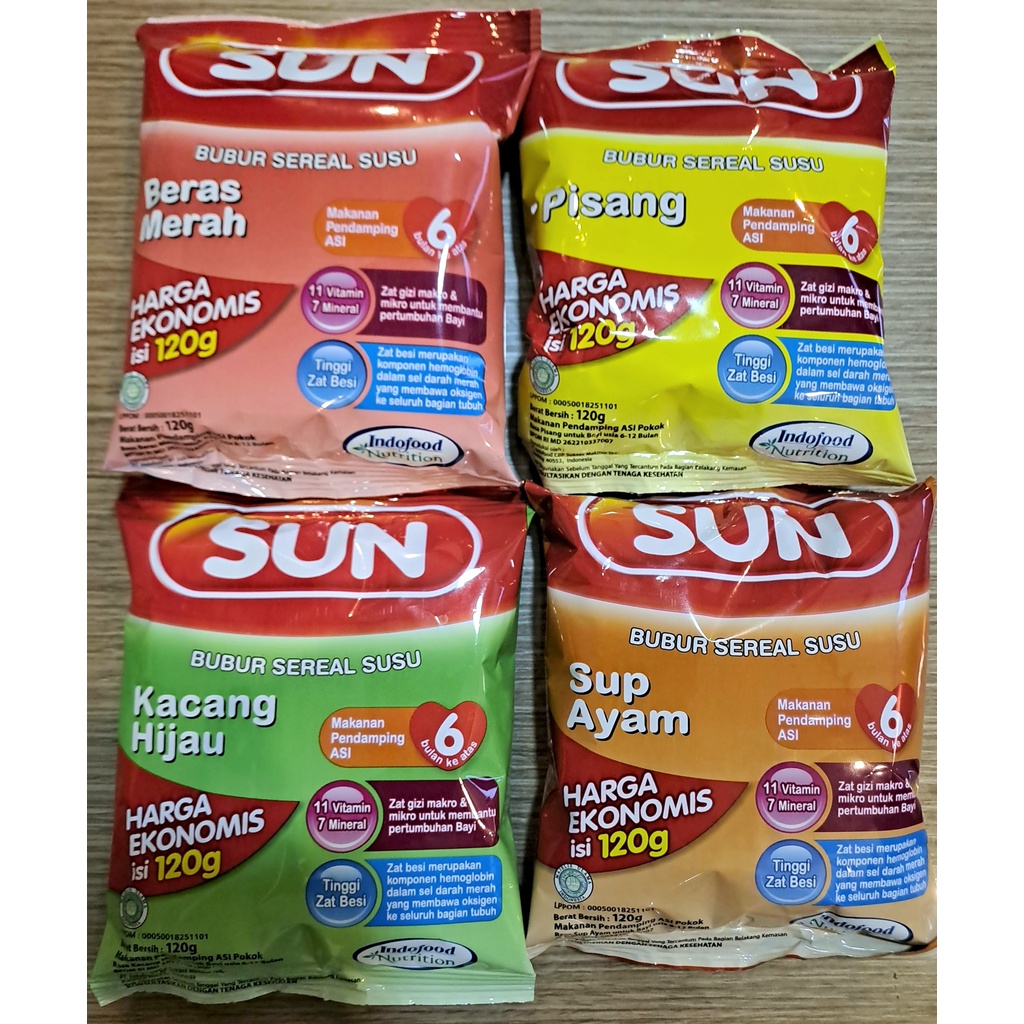 Bubur Sun Ekonomis 120 gram