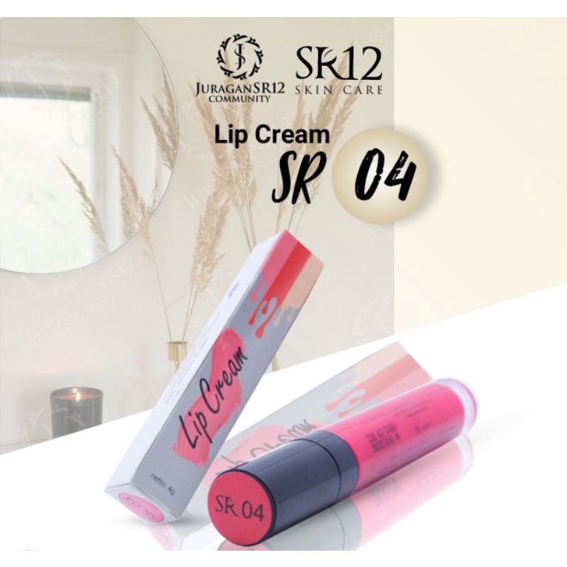 LIP CREAM MOIST SR12 BEBAS PARABEN..!! LIP KRIM LEMBUT &amp; NYAMAN DI BIBIR BERSTANDAR BPOM / KOSMETIK