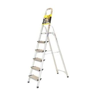 Krisbow Tangga Lipat Aluminium 6 Wide Step lightn33 Segera Beli