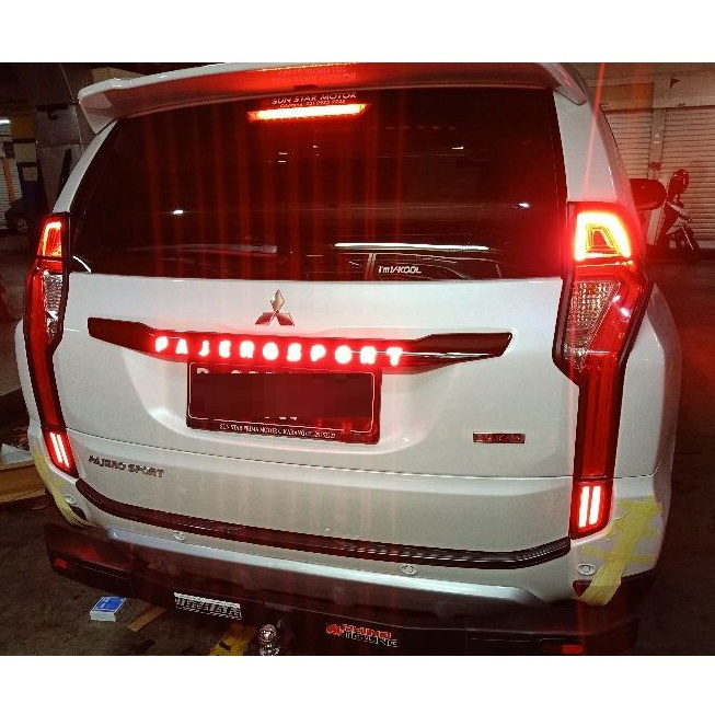 Trunk LID All New Pajero  with LED