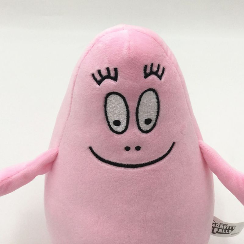 23cm/9.05in Boneka Barbapapa Pink Plush Soft Toy Kids Sleeping Accompany Toy Gifts Mainan