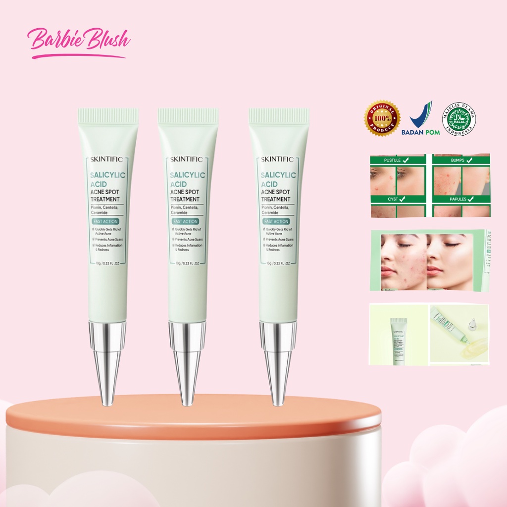Jual [ORIGINAL] Skintific Salicylic Acid Acne Spot Treatment Gel 12