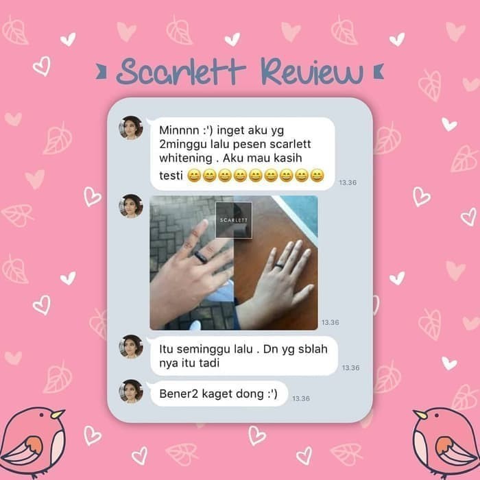 SCARLETT WHITENING BODY LOTION BPOM By Felicya Angelista 100% original