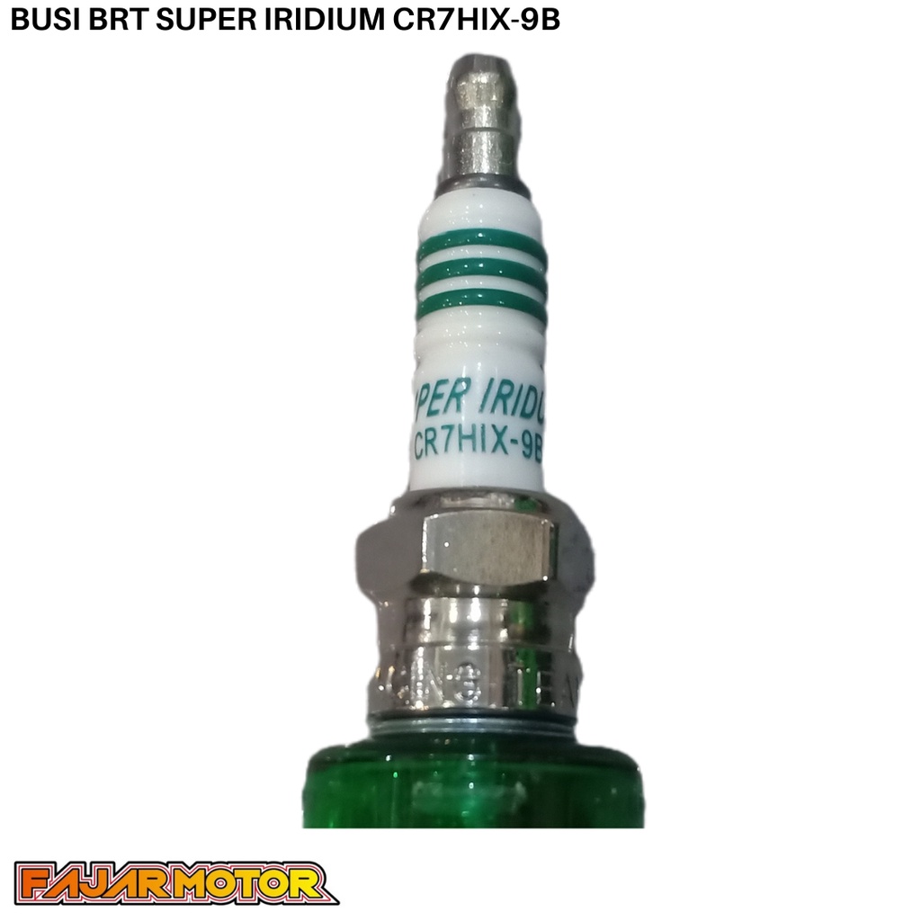 BUSI BRT SUPER IRIDIUM BEAT SCOOPY VARIO PCX NMAX AEROX MIO M3 CB150 SATRIAFU JUPITER SUPRA RX KING FIZ NINJA 150  SEMUA TYPE MOTOR