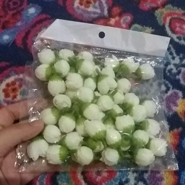 50pcs Mini Rose Tea Buds Artificial Flower