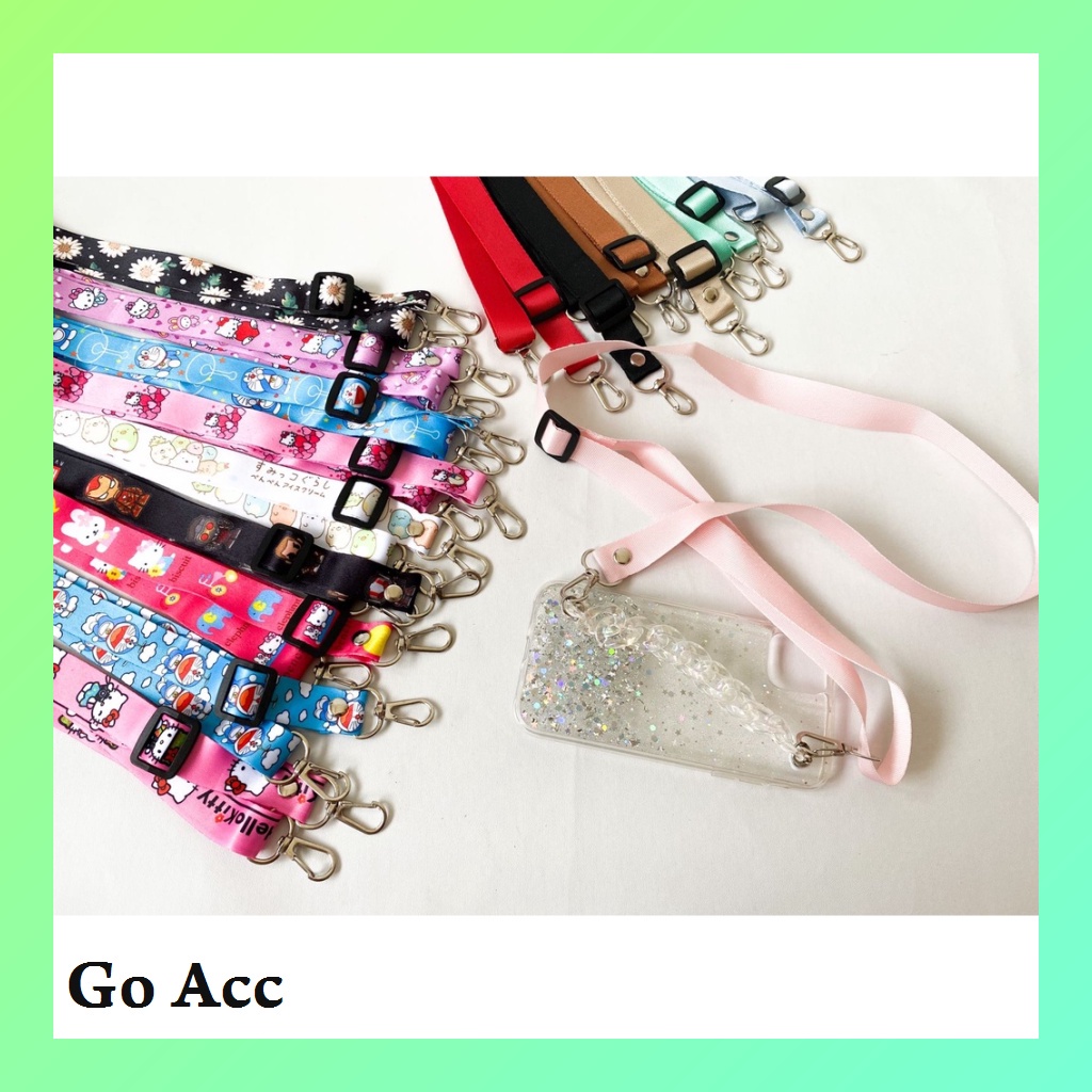 Mur Baut Tali Lanyard Bahan Metal Untuk Case Handphone panjang hook huk