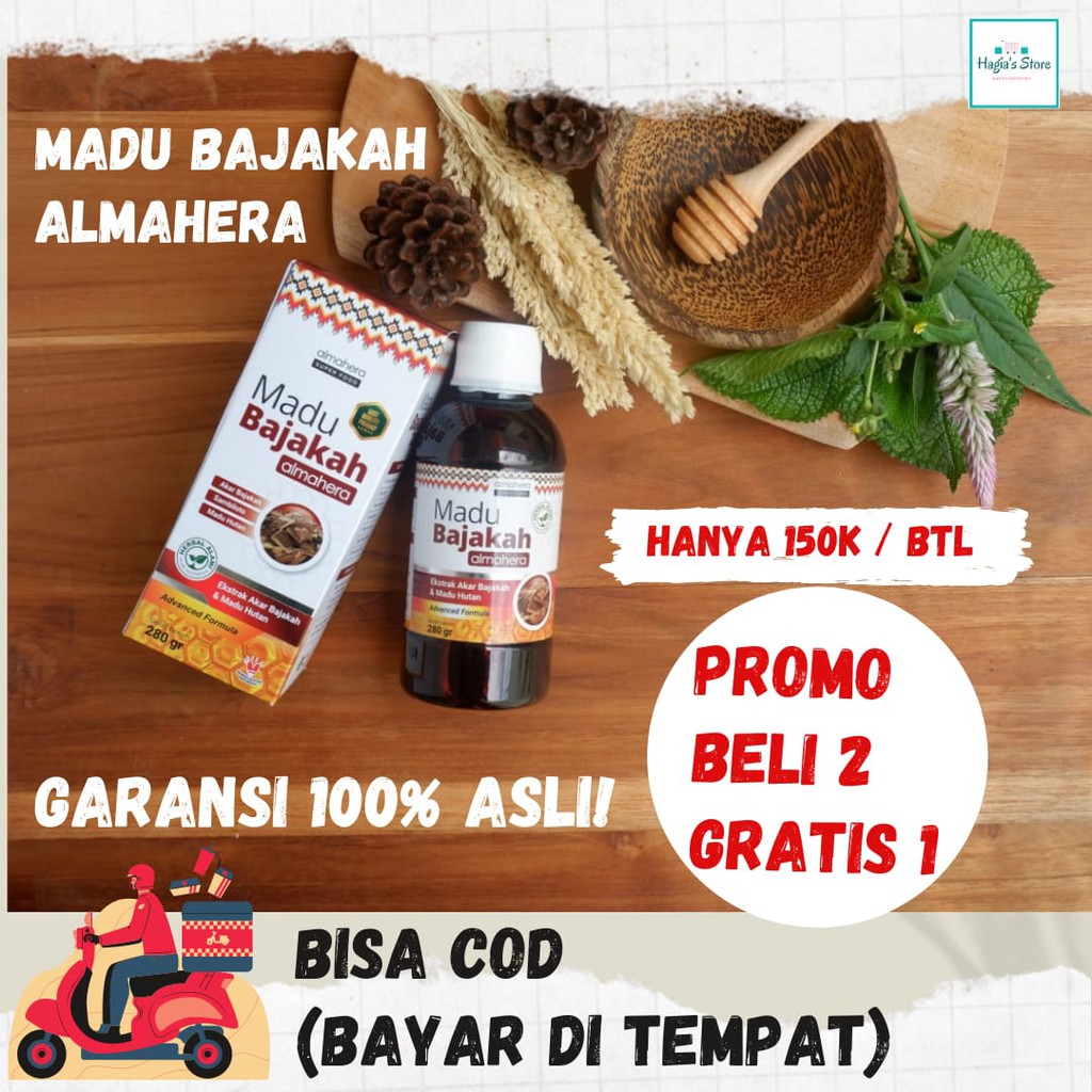 [READY STOCK] MADU BAJAKAH ALMAHERA 1000% ORIGINAL MADU PREMIUM BAJAKA MEMBANTU MENUNTASKAN KANKER B