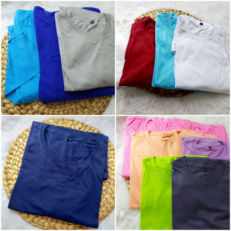 Kaos polos Combed 30S Panjang