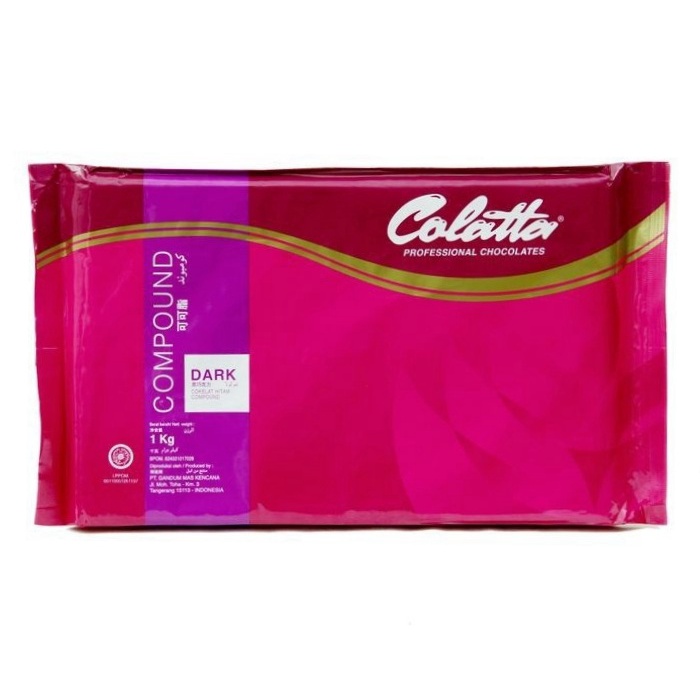 

COLATTA DARK COMPOUND 1 KG - CHOCOLATE - COKLAT 1KG