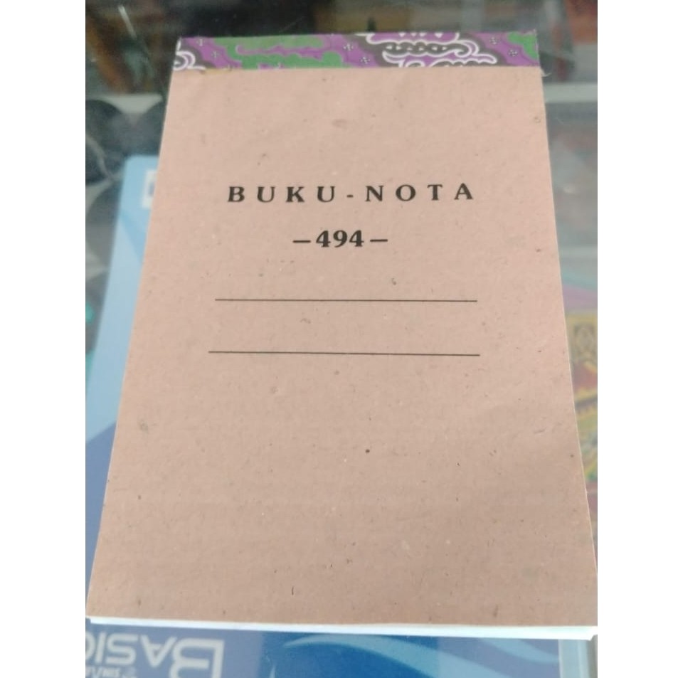 

BUKU NOTA 494 BESAR 3PLY UKURAN 160X215 MM