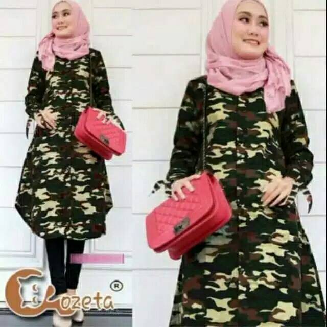 ALYA FASHION_ TUNIK ARMY