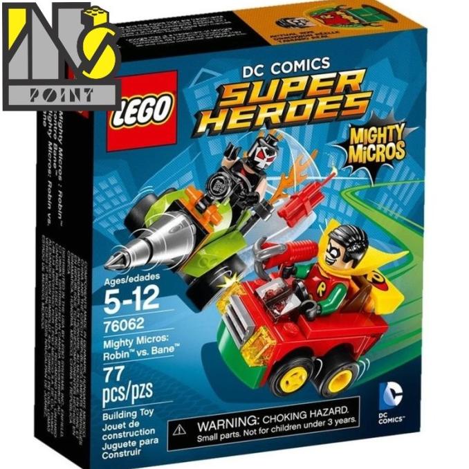 NEW LEGO 76062 - Super Heroes - Mighty Micros: Robin vs. Bane