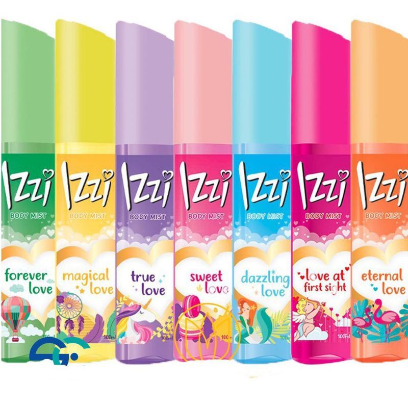 izzi body mist 100ml